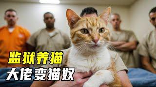 监狱也能养猫？流浪猫遇上囚犯，结局太温暖了