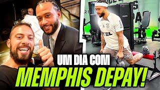 PASSEI UM DIA COM MEMPHIS DEPAY NO CORINTHIANS