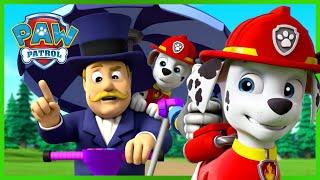 Marshall Rescues for Over 1 Hour  - PAW Patrol - Cartoons for Kids Compilation