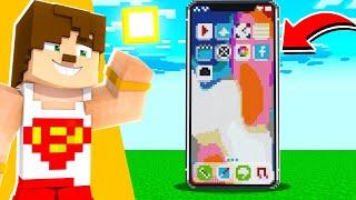 ÇALIŞAN iPhone 12 YAPTIK #26 Minecraft Modlu Survival