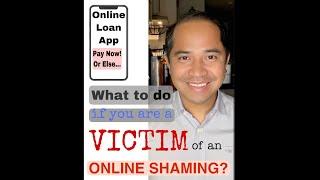 WHAT TO DO IF YOU ARE A VICTIM OF AN ONLINE SHAMING?