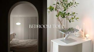 감성 듬뿍 호텔같은 신혼집 침실 나의 첫 화장대  안방 룸투어  침실 인테리어  가구정보  bedroom tour