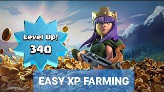 FASTEST WAY to FARM XP not fixed  Clash of Clans