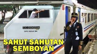 Aksi Masinis Kondektur PPKA - Sahut Sahutan Semboyan 40 41 dan 35 di Stasiun Jatinegara