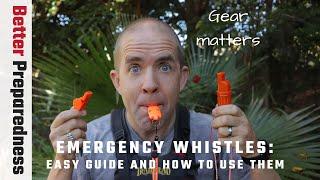 Your Easy Guide to Emergency Survival Whistles and How to Use Them