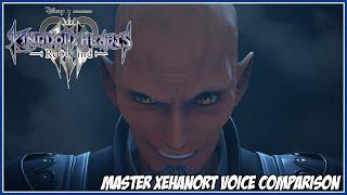 Kingdom Hearts 3 ReMind - Master Xehanort Voice Comparison
