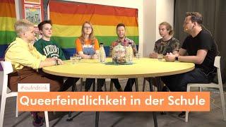 Queerfeindlichkeit in der Schule Talk #aufndrink