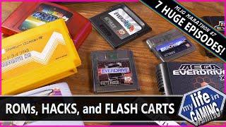 My Life in Gaming Marathon #7 - ROMs Hacks Flash Carts and Optical Disc Emulators