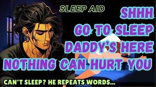 SLEEP AID ASMR BOYFRIEND SOFTLY REPEATS PHRASES HELPING YOU SLEEP FEELING SAFE AND LOVED  ASMR BF