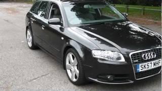 Audi A4 Avant 2.0TDi S Line Auto Sat Nav Leather. 2007 £12695 promotors.co.uk.MTS