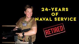 24-Years of Naval Service RETIRED