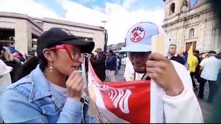 Piquiña del Café Picante pilló gente pagada para hacer bulto en marcha uribista.