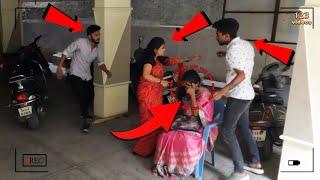 WHAT IS HE DOING WITH BLIND WOMAN?  Helping Others  Respect  Social Awareness Video  123 Videos