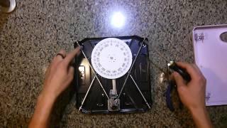 How to fix an analog dial bathroom scale