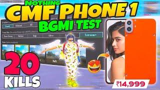 Nothing CMF Phone 1 BGMI Test  CMF Phone 1 Gaming Review