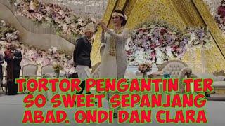 Tortor Pengantin Ter SoSWEET Sepanjang Abad. Ondi dan Clara