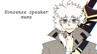 Nonsense speaker  Animation meme  Красный Крест  FlipaClip