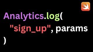 Log Analytics In Your iOS App Swift