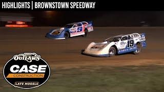 World of Outlaws CASE Construction Late Models  Brownstown Speedway  June 22 2024  HIGHLIGHTS