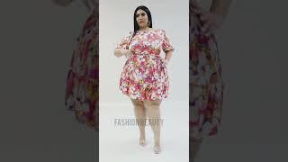 Latest Plus Size Fashion For Curvy Women dress Levane Dress