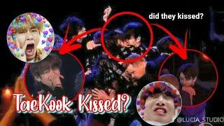 TAEKOOKVKOOK KISSED DURING FAKE LOVE PERFORMANCE