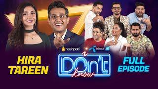 Hira Tareen in I Dont Know Presented By Telenor 4G  Syed Shafaat Ali  Nashpati Prime