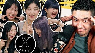 Making Kpop Group PIXY Cringe SO BAD I Almost Felt Sorry  PIXY Interview