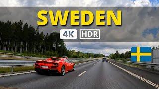  From LJUNGBY to JÖNKÖPING Driving in SWEDEN in 4k UHD NORDIC Road Trip Chapter 5 SCANDINAVIA 