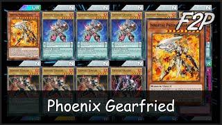 PHOENIX GEARFRIED - F2PP2W Deck Analysis & Testing Yu-Gi-Oh Duel Links