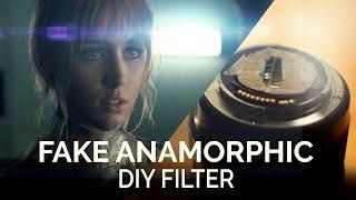 GET THE ANAMORPHIC LOOK for cheap DIY FILTER