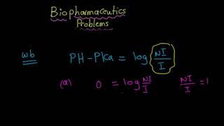 biopharmaceutics problem solving
