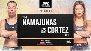 UFC DENVER LIVE NAMAJUNAS VS CORTEZ LIVESTREAM & FULL FIGHT NIGHT COMPANION
