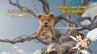 Mufasa The Lion King Official Teaser Trailer REACTION