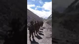 Chinese Soldiers Damaged Indian Bridge  #shorts #indiatalks