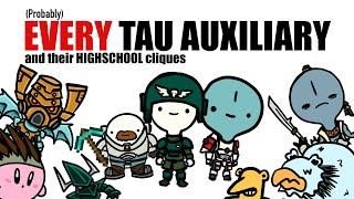 Tau Auxiliaries and their Highschool Stereotype  Warhammer 40k Lore