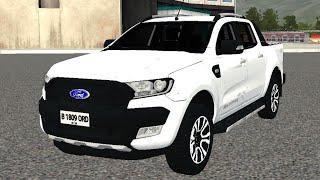 MOD BUSSID FORD RANGER WILDTRACK 4x4 2016 - Bus Simulator Indonesia