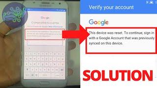 This device was reset. To continue sign in with a google Account  Skip anti-theft account