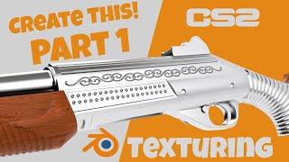 CS2 Skin Creation Tutorial 1 Resources + Texturing