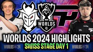 G2 vs PNG HIGHLIGHTS WORLDS 2024 SWISS STAGE DAY 1 - G2 ESPORTS vs PAIN GAMING WORLDS 2024