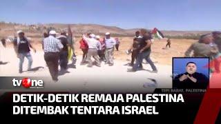 Remaja Palestina Tewas Ditembak Pasukan Israel saat Unjuk Rasa  Kabar Pagi tvOne