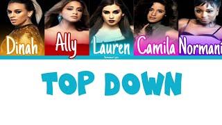 Fifth Harmony - Top Down Color Coded Lyrics  Harmonizzer Lyrics