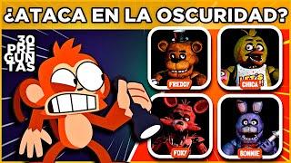  FNAF  30 preguntas de Five Nights at Freddys para probar a tus conocimientos #quiz #monoquiz 