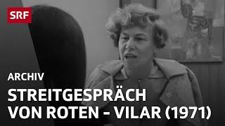 Streitgespräch Iris von Roten mit Esther Vilar 1971  Geschichte Feminismus  SRF Archiv