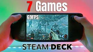 7 Games Tested on the Steam Deck OLED