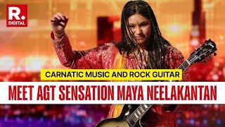 Americas Got Talents 11-Yrs.-Old Viral Rock Sensation Maya Neelakantan  The Interview