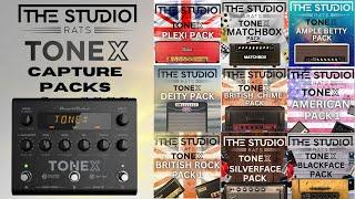 IK Multimedia TONEX -  NEW The Studio Rats TONEX Packs