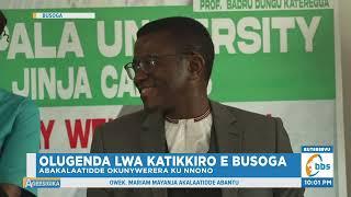 Katikkiro Asisinkanye Abavubuka Abaganda e Busoga Abakalaatidde Okunywerera ku Nnono. #Ageesigika