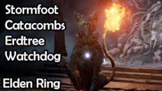 Stormfoot Catacombs Location & Walkthrough - Erdtree Burial Watchdog Boss Fight - Elden Ring