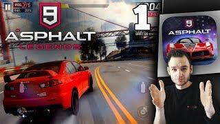 Asphalt 9 Legends прохождение  #1 - ПЕРВЫЙ ЗАПУСК ЛЕГЕНДАРНЫХ ГОНОК НА АНДРОИД И IOS