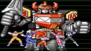 Mighty Morphin Power Rangers SNES